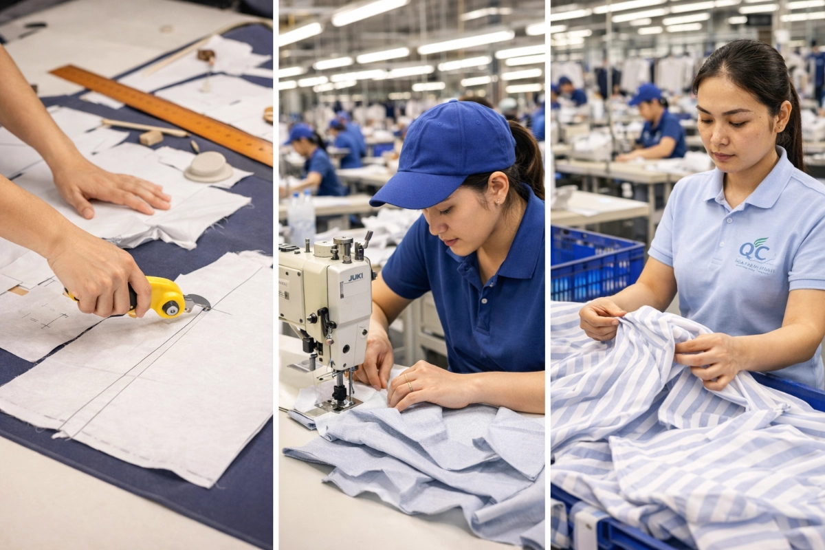 โรงงานผลิตเสื้อผ้าสำหรับองค์กร ยูนิฟอร์ม และเสื้อทีม สำหรับบริษัทและงานอีเวนต์