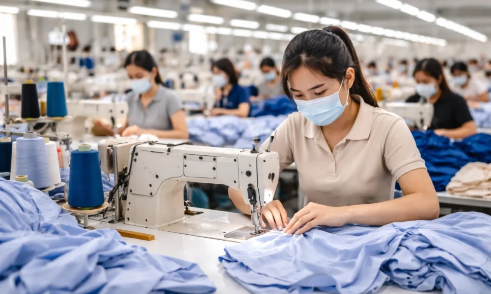 โรงงานผลิตเสื้อและโรงงานตัดเย็บเสื้อผ้า กมลกิจ การ์เม้นท์ สำหรับแบรนด์และองค์กร