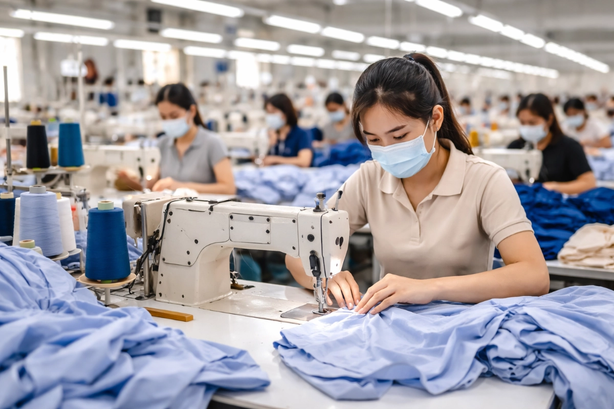 โรงงานผลิตเสื้อและโรงงานตัดเย็บเสื้อผ้า กมลกิจ การ์เม้นท์ สำหรับแบรนด์และองค์กร